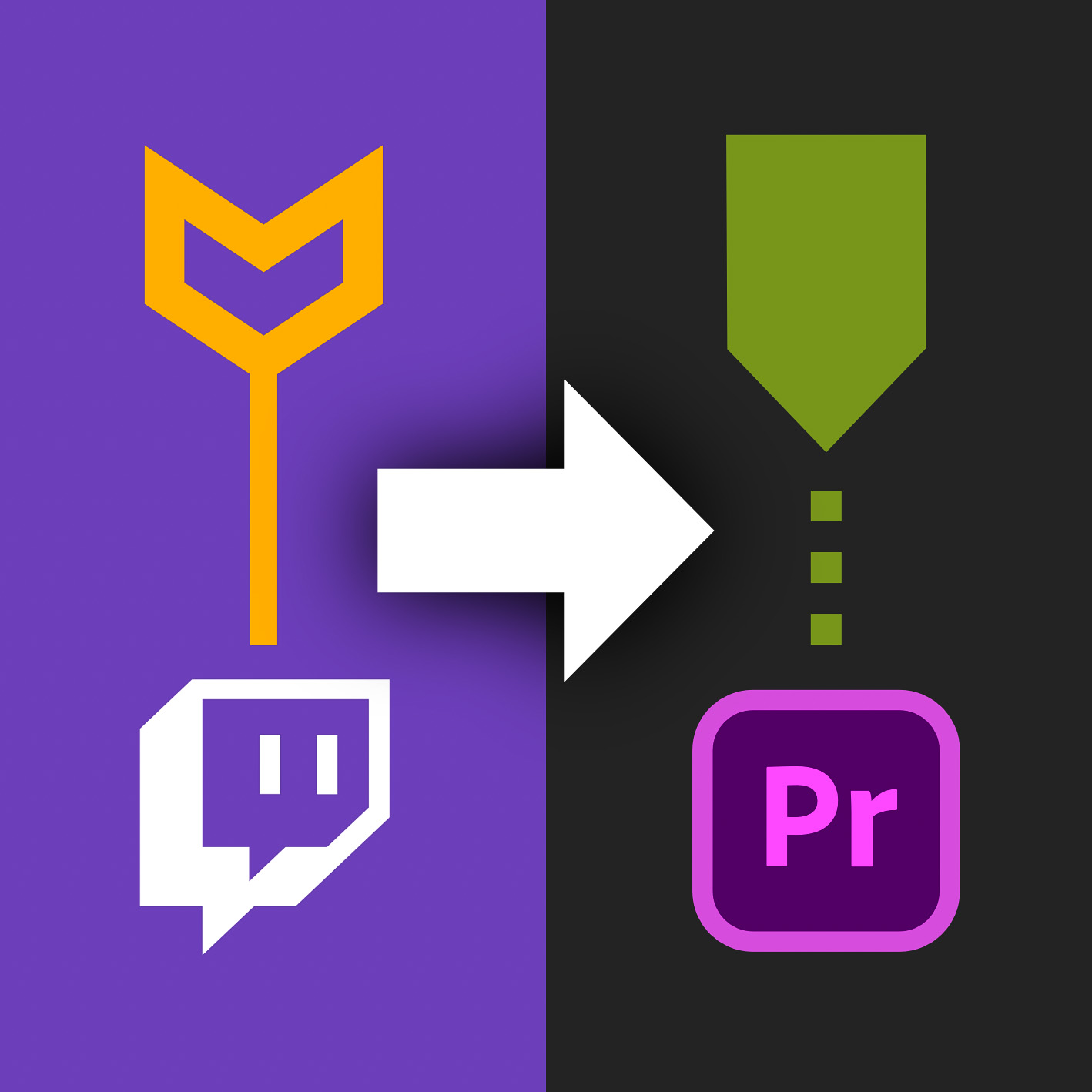Import Twitch Markers to Premiere Pro (Extension)